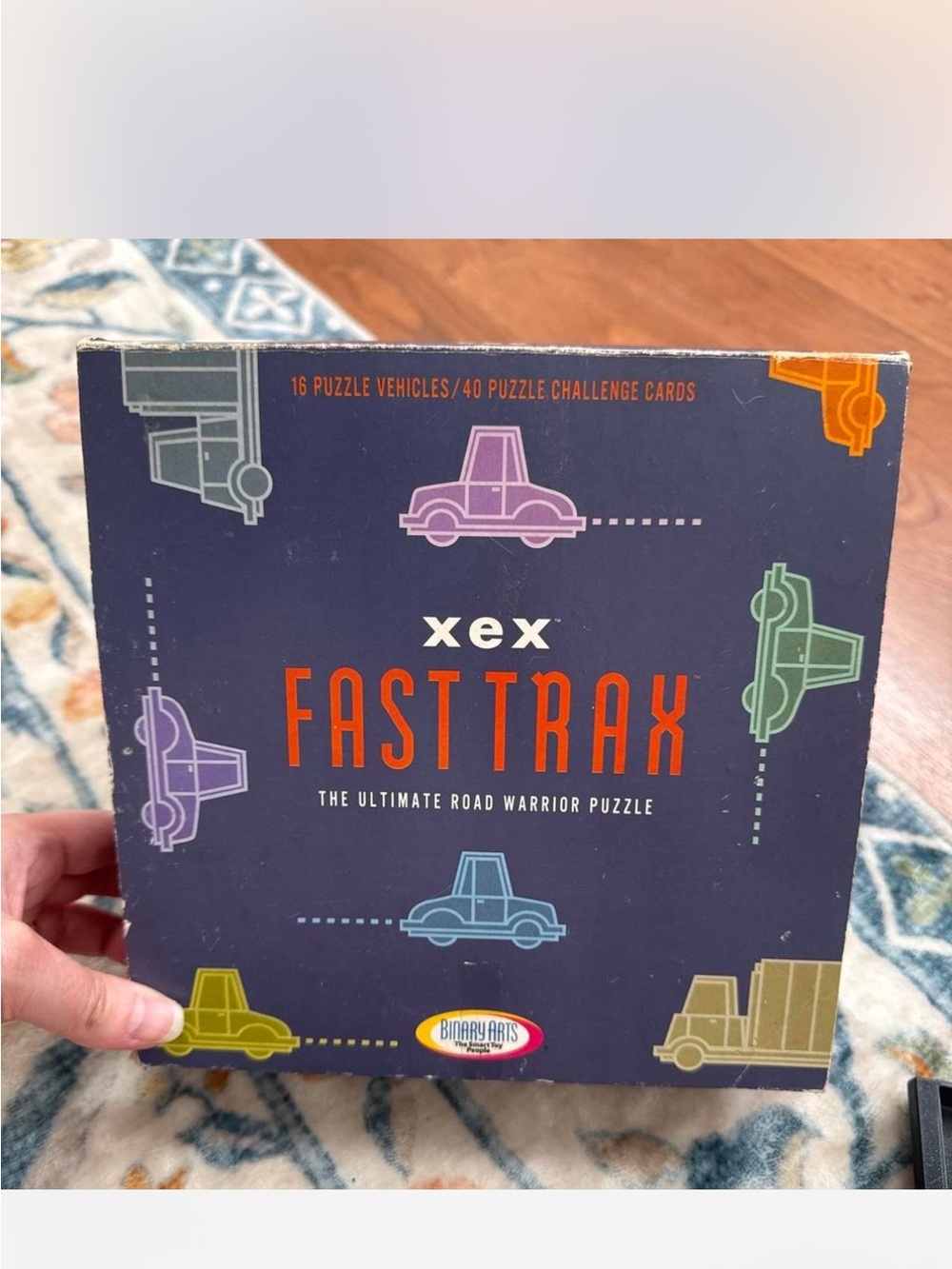 XEX Fast Trax Brainteaser Road Warrior Puzzle - Binary Arts 1999, not complete.